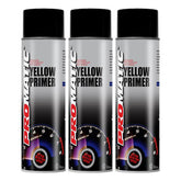 3X Promatic Yellow Primer Spray 500ml Spray Paint